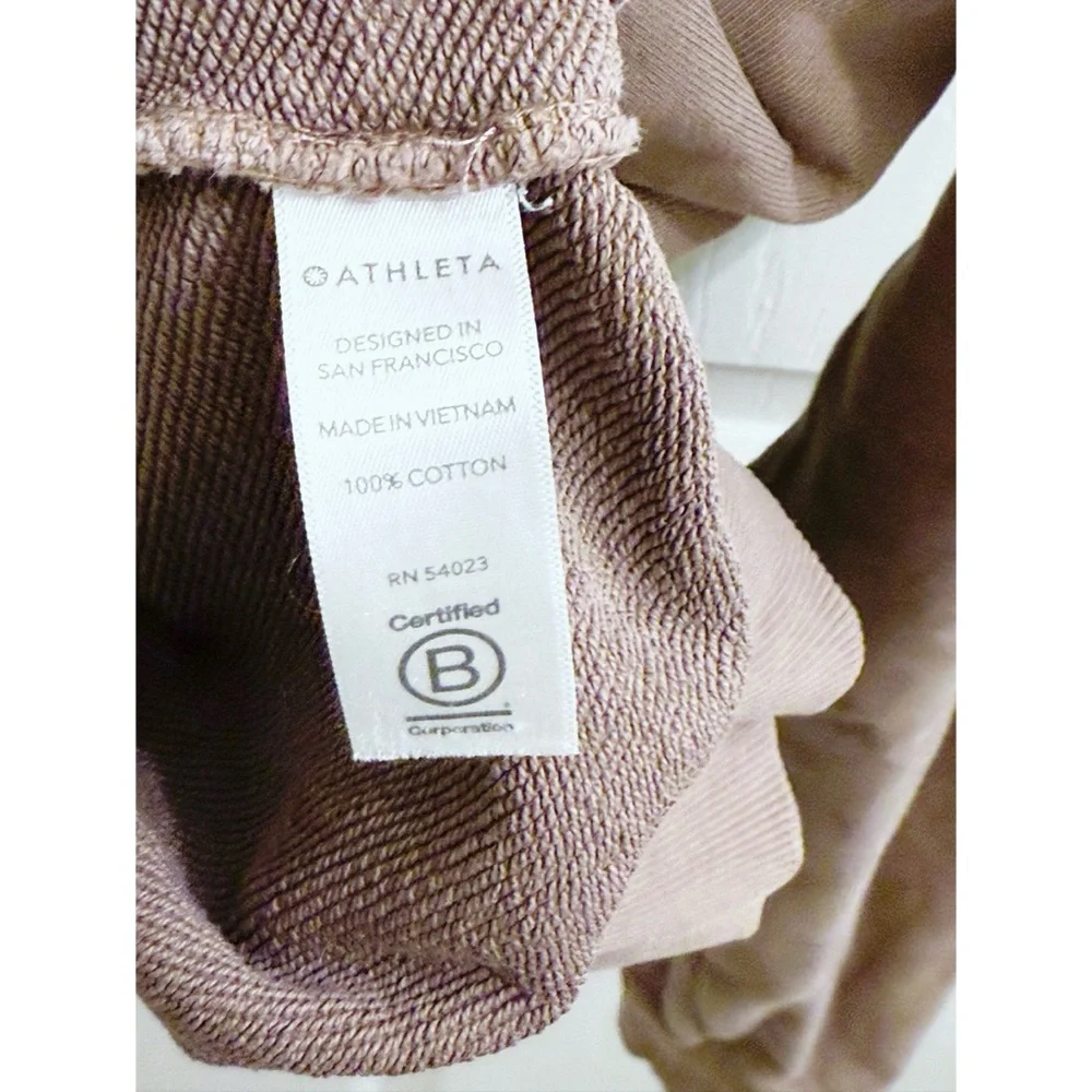 Athleta Slit Back Moonrise Hoodie in Purple Brown - Picture 7 of 8